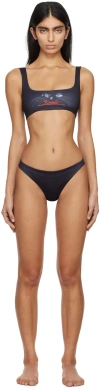Knwls Black Fatal Bikini In Cat