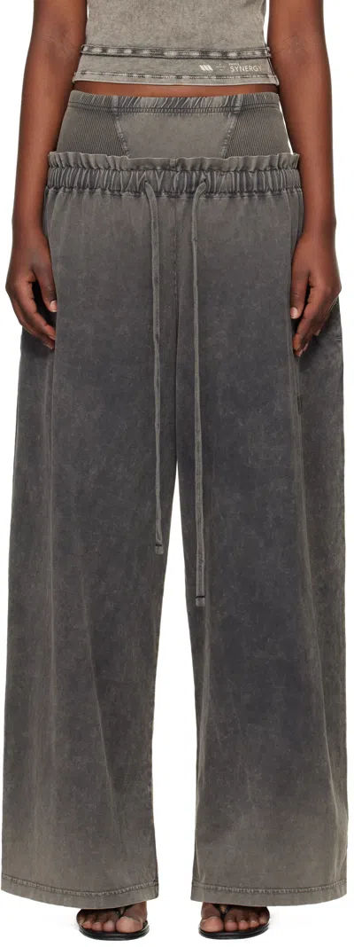 Knwls Black Haze Sweatpants In Gray