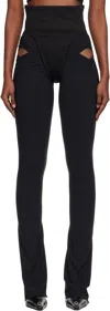 Knwls Black Scythe Leggings In Black