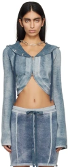 Knwls Blue Enyo Hoodie In Petrol