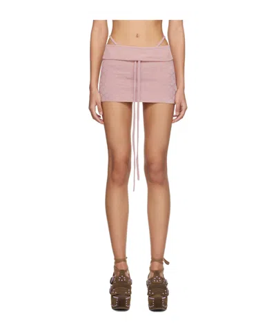 Knwls Cali Mini Skirt In Pink