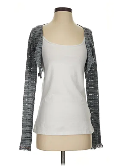 Pre-owned Knwls Cardigan Sweater In Silver