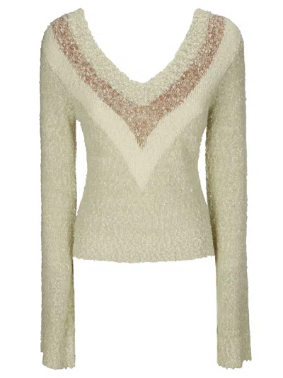 Knwls Explosion Jumper In Cream