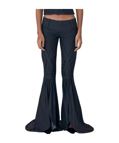 Knwls Flared Jeans In Blue