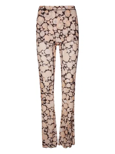 KNWLS FLORAL-PRINT LEGGINGS
