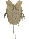 Knwls Gfrc Corset In Neutrals