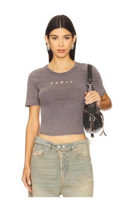 Knwls Gray Ghost T-shirt In Ash