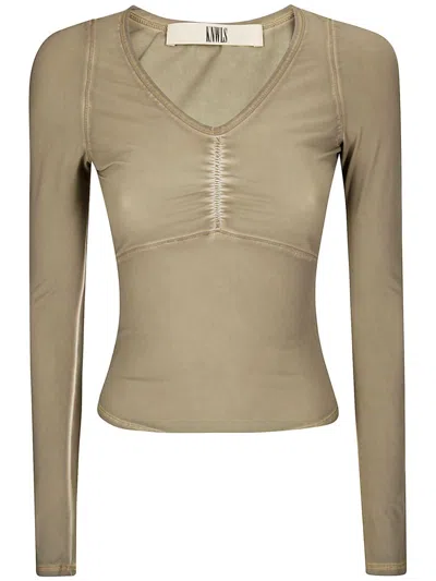 Knwls Ghost Top In Dark Green
