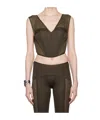 Knwls Brown Grace Bustier In Brown