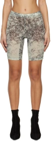 Knwls Womens Ink Turbo Graphic-print Mid-rise Woven Shorts In Ink
