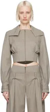 Knwls Gray Bayon Jacket In Grey