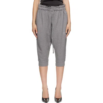 Knwls Gray Haze Breech Sweatpants In Animal Print