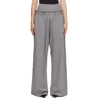 Knwls Gray Haze Sweatpants In Animal Print