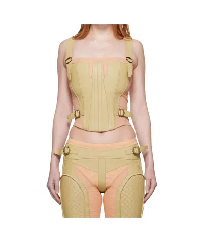 Knwls Gtr Bra In Yellow