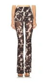 Knwls Halcyon Flare Legging In Pink