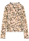 Knwls Halcyon Printed Stretch-jersey Top In Multicoloured