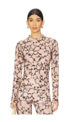 Knwls Halcyon Top In Hazy Floral