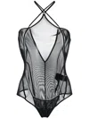Knwls Woman Black Bodysuits In Black
