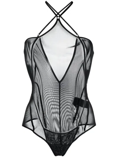 KNWLS HALTER NECK BODYSUIT