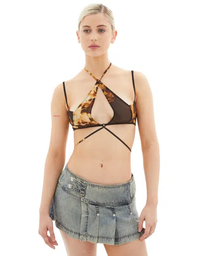 KNWLS ISSA PLEATED MINI SKIRT