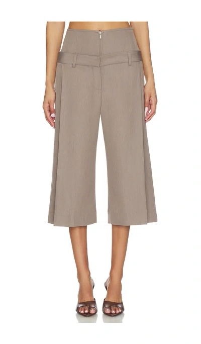Knwls Jett Culottes In Brown