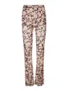 Knwls Thin Mesh Leggings With Anatomical Cutting Lines. In Multicolour
