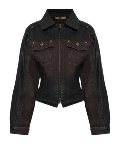Knwls Long-sleeve Jacket In Brown