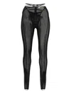 Knwls Sheer Leggings In Black