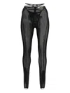 Knwls Sheer Leggings In Black