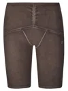 Knwls Low Waisted Over Dyed Jersey Shorts.