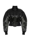 Knwls M Claw Padded Bomber Jacket In Black
