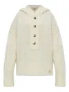 Knwls Off-white Mandi Hoodie In White