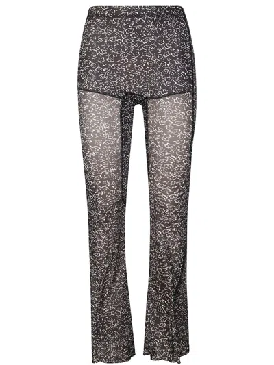 Knwls Mesh Leggings In Black