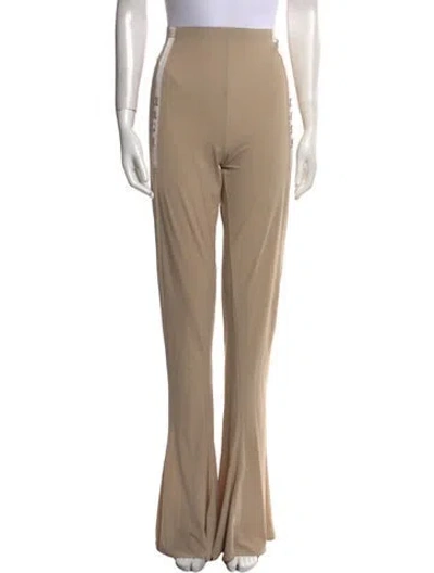 Pre-owned Knwls Nylon Wide Leg Pants In Neutral