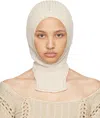 Knwls Off-white Stray Balaclava In Cream