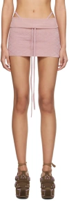 Knwls Pink Cali Miniskirt In Pink