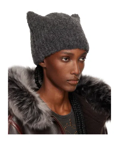 Knwls Precious Wool Hat In Gray