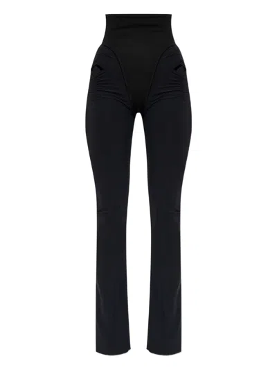 Knwls Scythe Ruched Leggings In Black
