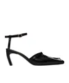 Knwls Serpent High-heeled Sandals In Black
