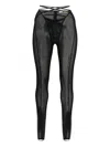 Knwls Sheer Leggings In Black