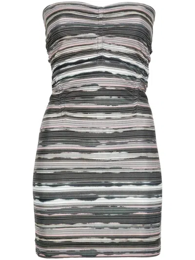 Knwls Skinn Mini Dress In Black