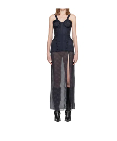 Knwls Sleeveless Dress In Black