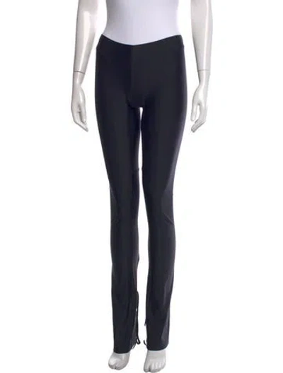 Pre-owned Knwls Straight Leg Pants In Black