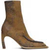Knwls Tan Hellz Boots In Corsica