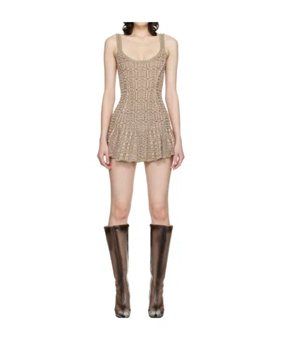 Knwls Vanice Dress In Transparent