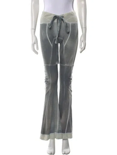 Pre-owned Knwls Wide Leg Pants In Blue