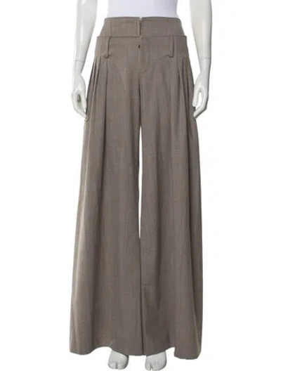 Pre-owned Knwls Wide Leg Pants In Gray