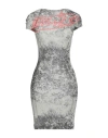 Knwls Turbo Logo-print Dress In Grey