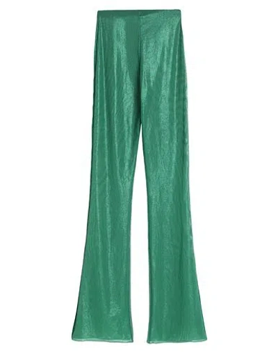 Knwls Woman Pants Green Size M Polyamide, Elastane