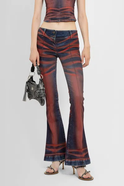 Knwls Woman Red Jeans